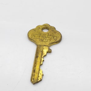 Vintage National Key WR Brass