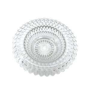Vintage Crystal Cut Glass Elegant Serving Bowl