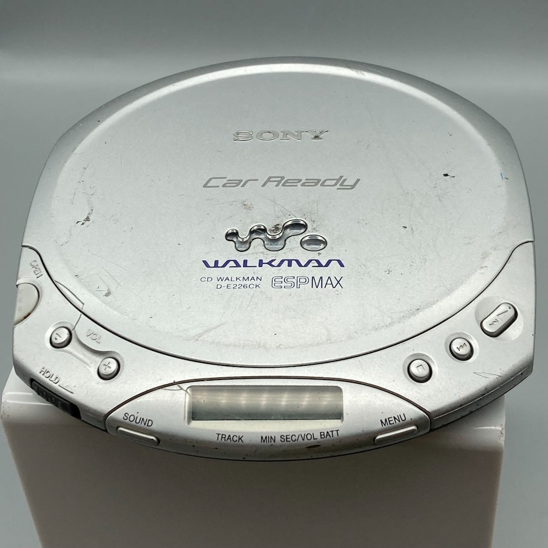 Vintage Sony Car Ready CD Walkman D-E226CK ESP Max Portable - Etsy