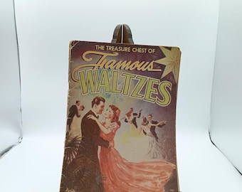 The Treasure Chest Of Famous Waltzes Vintage Sheet Music