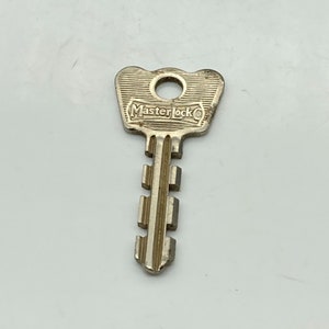 Vintage Master Lock-sleutel