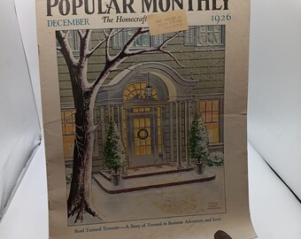 Rivista mensile popolare di dicembre del 1926