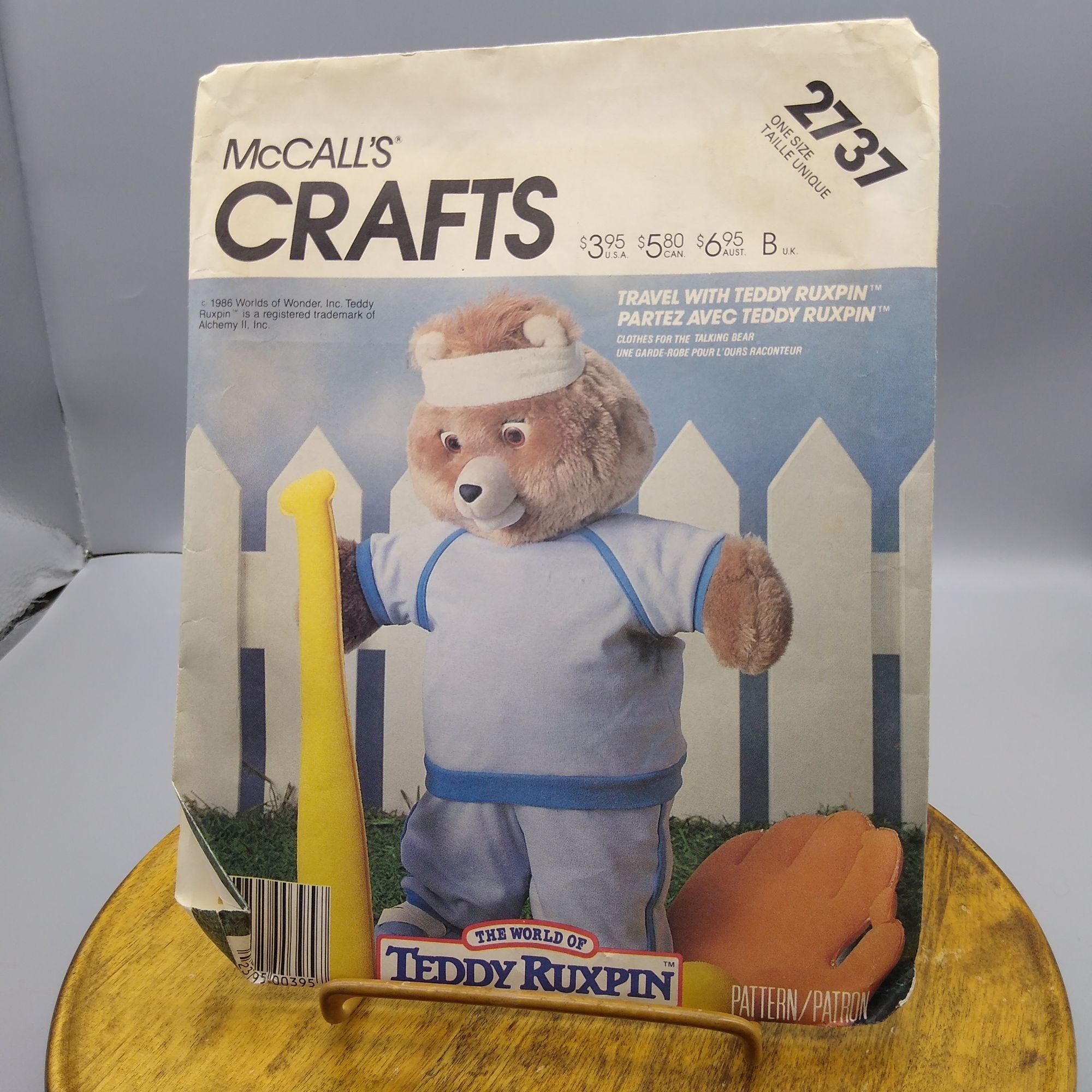 teddy ruxpin dog costume