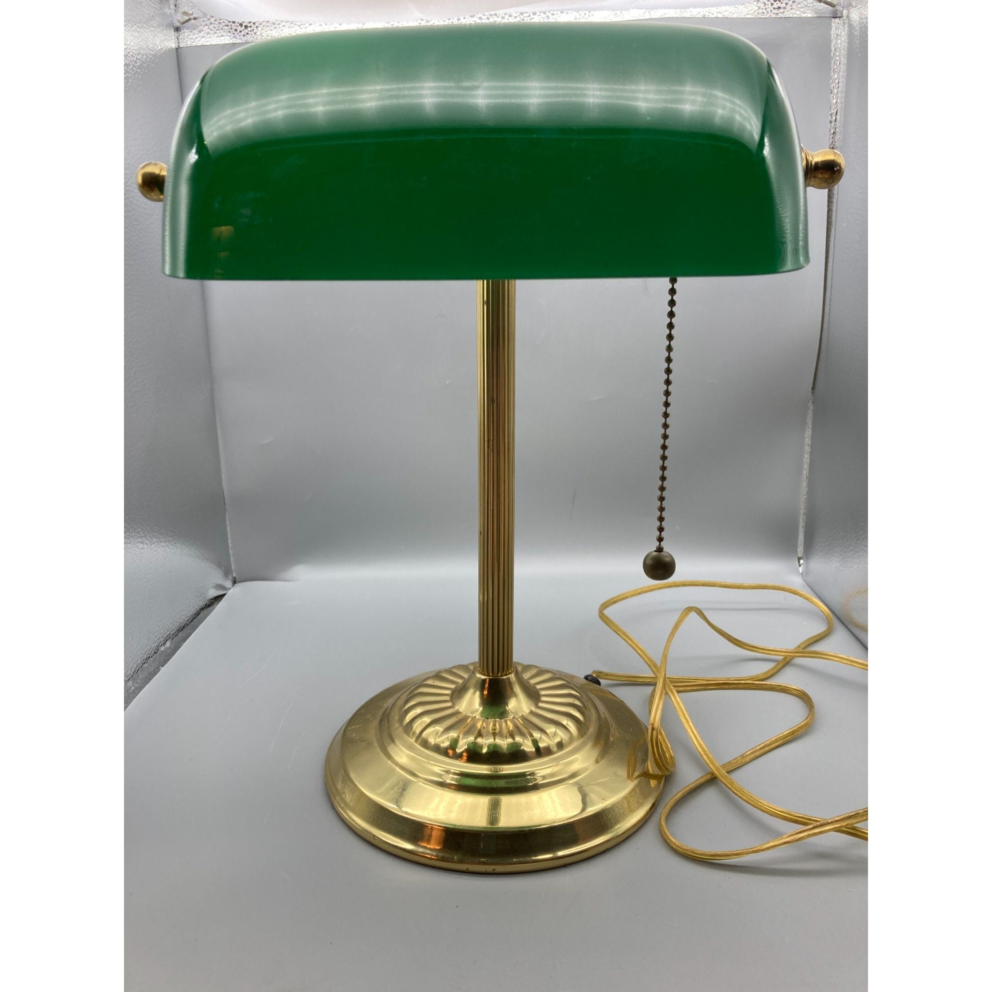 Green Bankers Lamp 