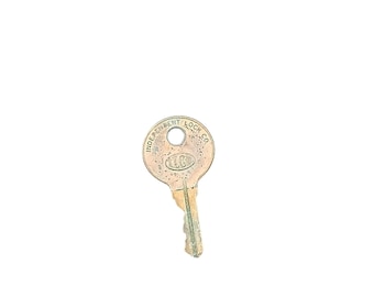 Vintage Independent Lock Co. Key With Patina