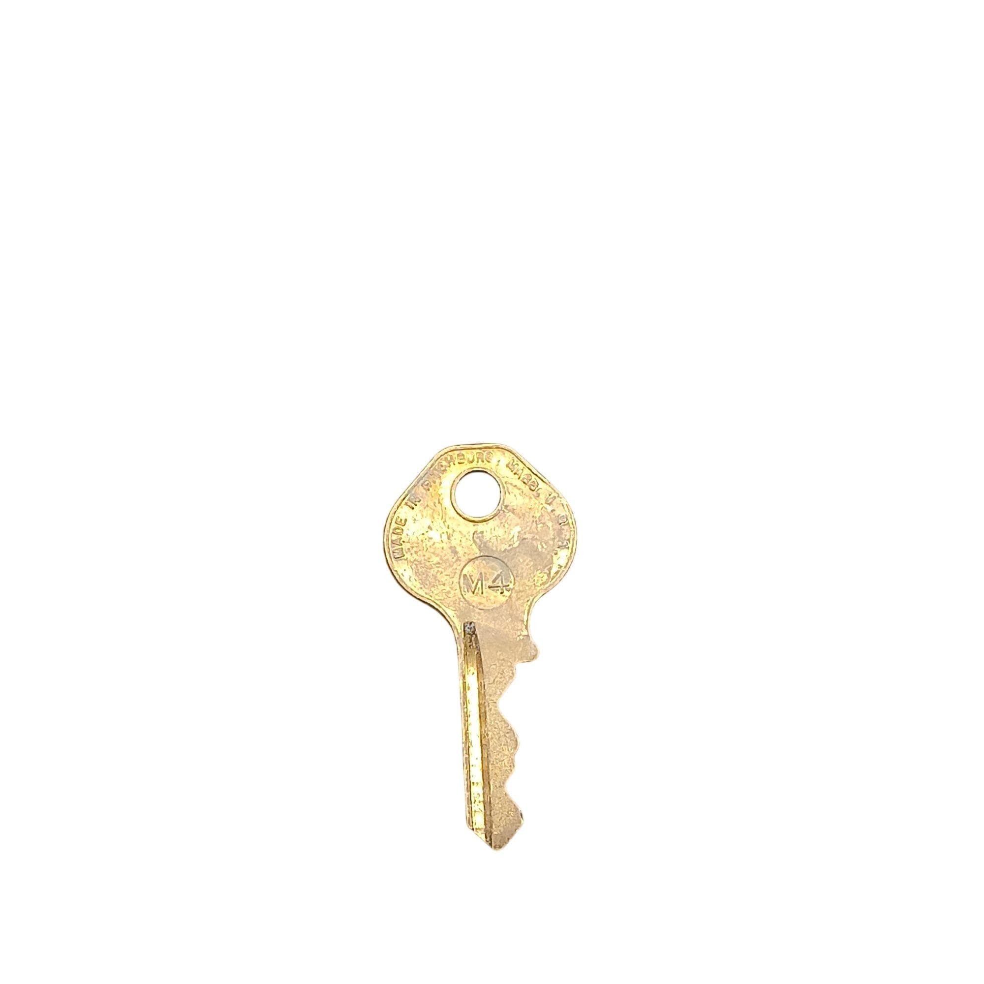 Vintage Ilco Brass Key M4 - Etsy