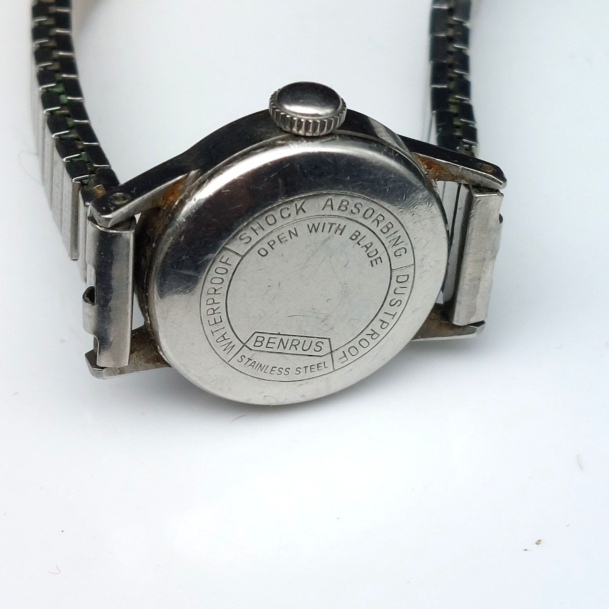 Vintage Benrus 17 Jewels Shock Absorbing Waterproof 