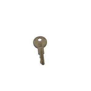 Vintage all-lock sleutel PK638 messing