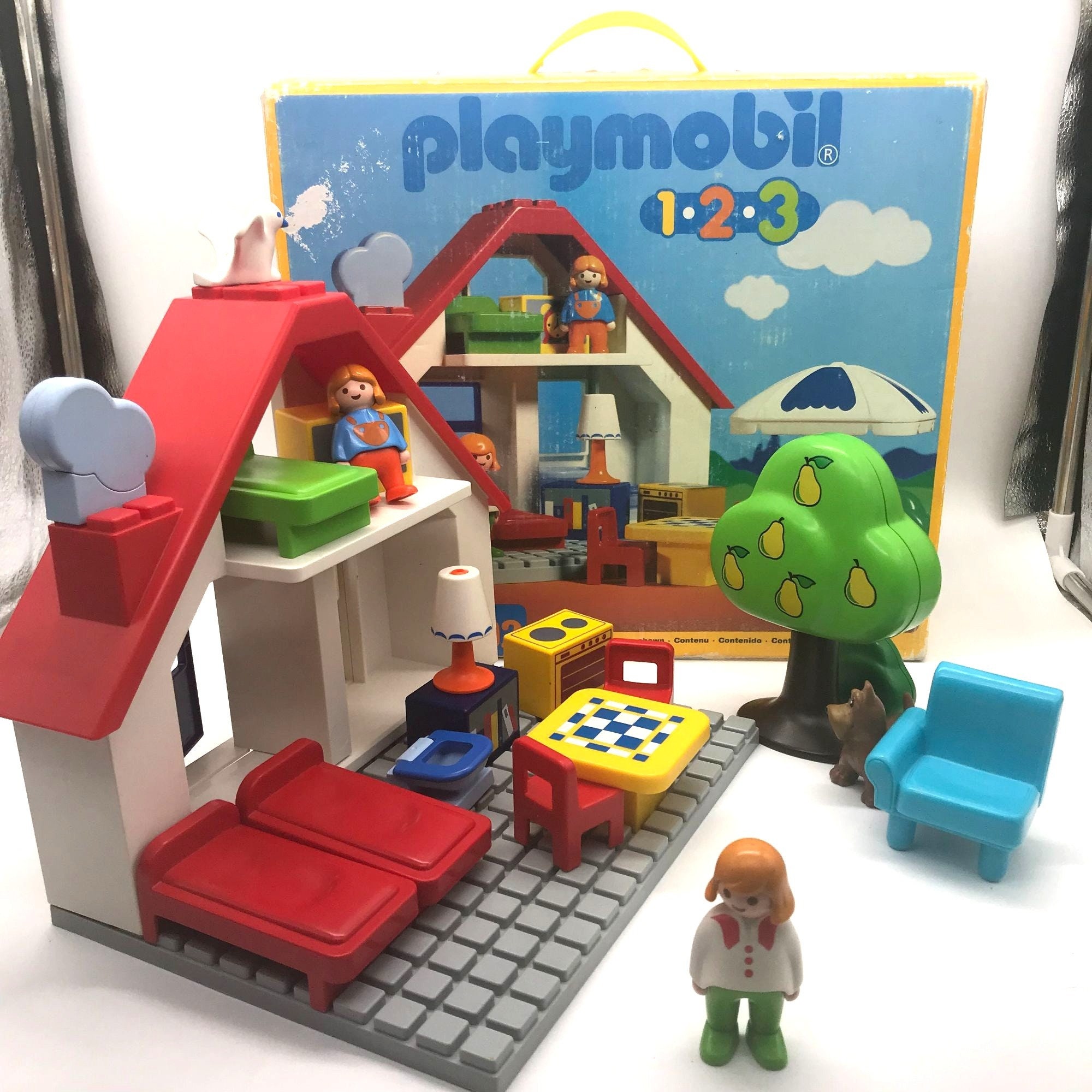 Vintage Playmobil 6802 Cottage Playset 1999 in Box - Etsy