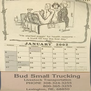 2002 Calendar - Etsy