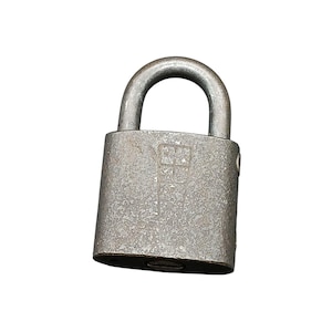 Vintage HURD USN US Navy Metal Padlock