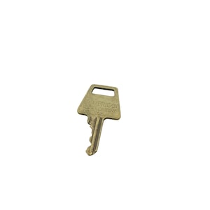 Vintage American Lock Company Brass Key