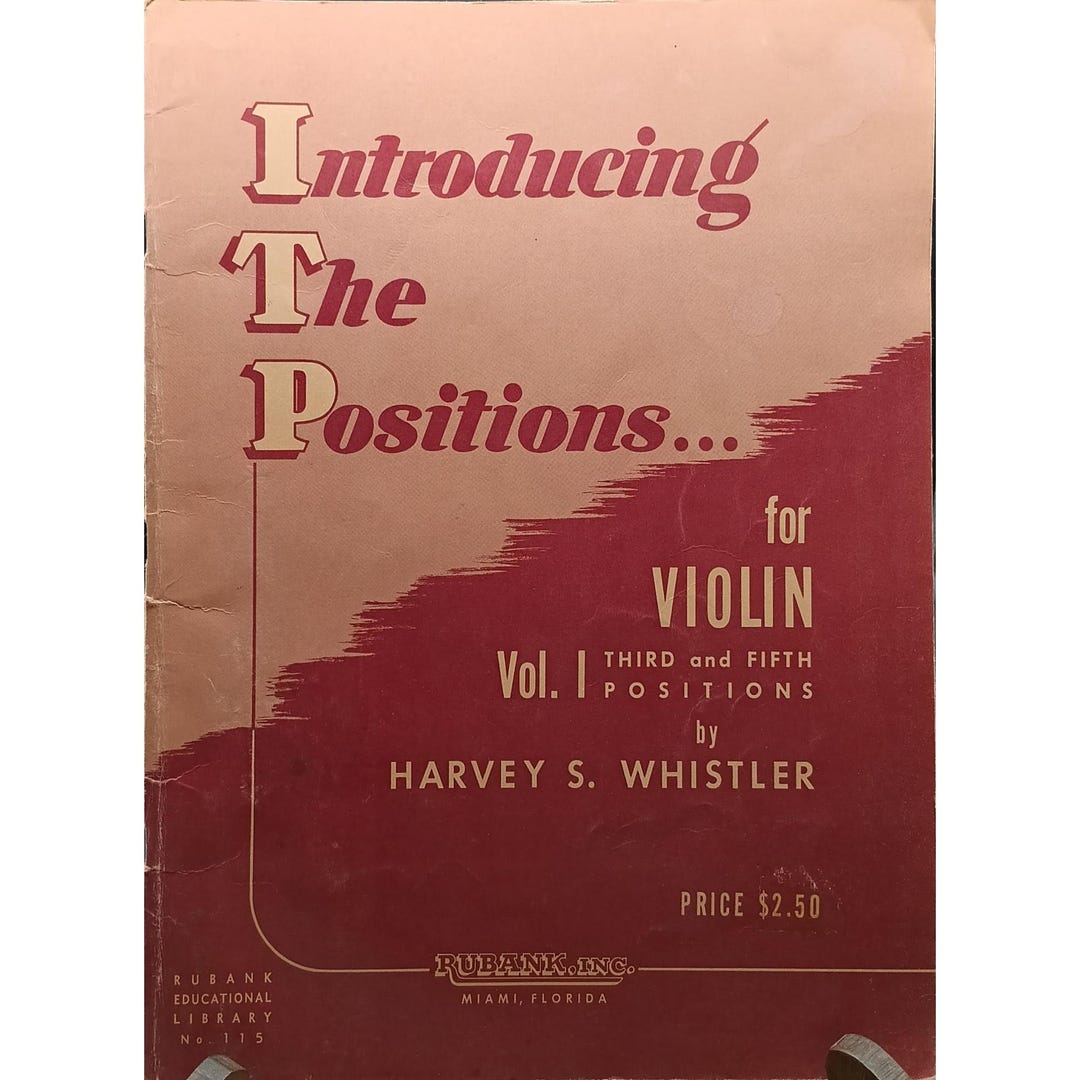 Introducing the Positions for Violin Vol. 1 by Harvey S.
