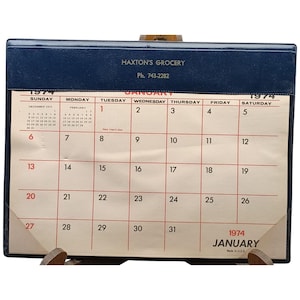 1970's Retro Calendar - Etsy