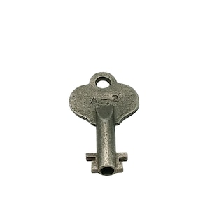 Hålnyckel A2 Vintage Dubbelbits Metall Antik Stil