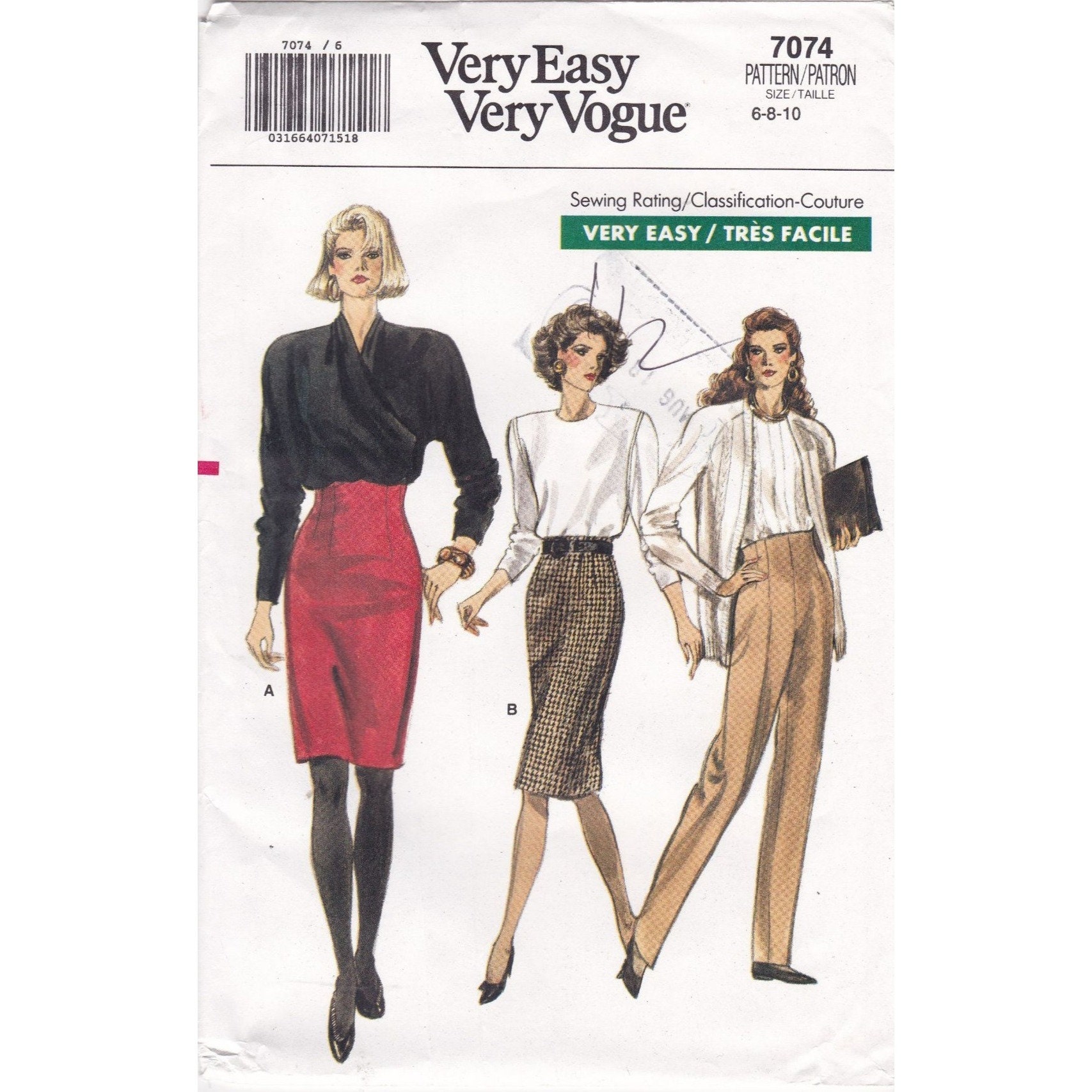 Mccall's 3138 Sewing Pattern for Misses' Jumpsuit, Short Romper and Button  Front Skirt, 1980s Vintage Size 8 UNCUT Pattern in Factory Folds 