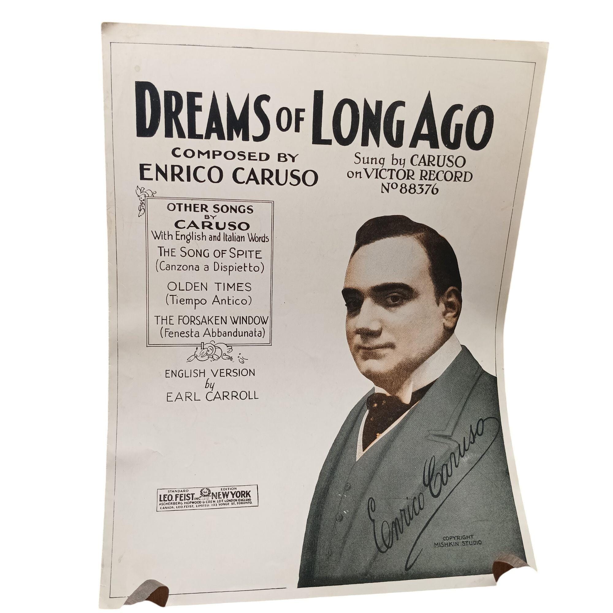 Enrico Caruso – Carmen - Air De La Fleur ~ 1914 Victrola 88208 12" S/S