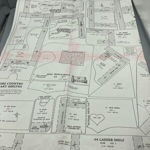 Vintage Woodworking UNCUT Pattern, Winfield Collection Set of 11 ...