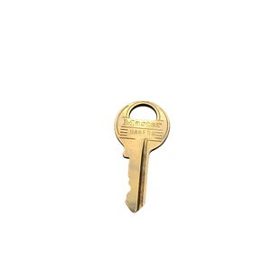 Master Lock messing sleutel vintage-stijl verzamelobject gestempeld Master & Bakers