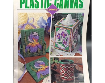 Vintage Plastic Canvas Corner Magazine May 1993