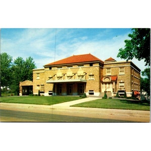Vintage Ansichtskarte Von D.W. Newcomers Sons Funeral Home Kansas City Kansas