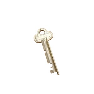 Vintage Mosler Lock Co. Key Antique Skeleton Style Industrial Design Collectible Metal Key Home Decor Reuse & Repurpose Ideas
