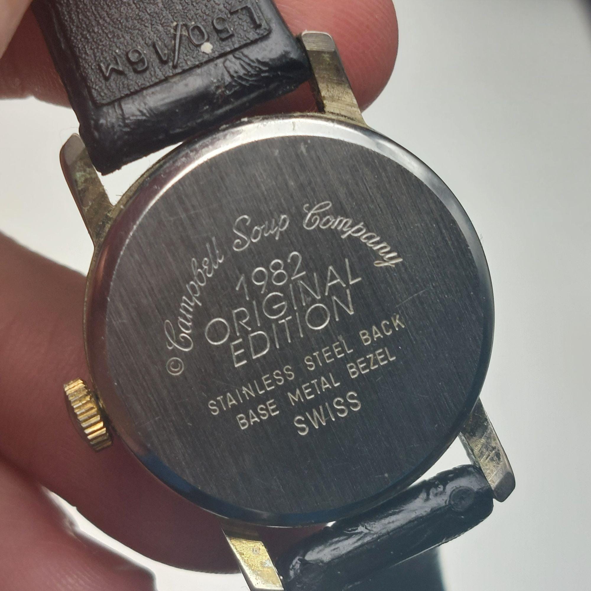Vintage 1982 Campbell Soup Girl Watch by Criterion Swiss  display picture 1