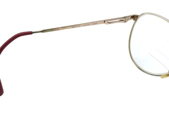 ビンテージ L'AMY メタルフレーム Vintage L'amy Eyeglasses Frames Designer Red Wire Rim Venice