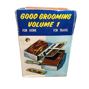 Vintage Good Grooming Volume 1 Kit for Home & Travel in Original Box