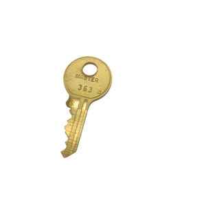 Vintage American Lock Co. messing sleutel 363 Master