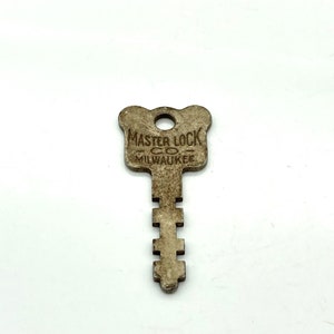 Vintage Master Lock-sleutel