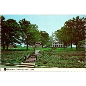 Briefkaart Loretta Lynns Dude Ranch Plantation Home