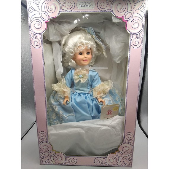 MIB NIB Collectible Vintage Royal Masterpiece Doll Paris 1048 R87-2553 1989 Exclusively Styled French Playmate for a Princess Royal House