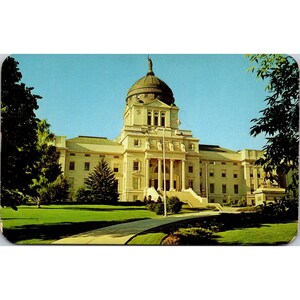 Cartolina d'epoca del Campidoglio dello Stato del Montana, Helena, inutilizzata, da collezione, Dexter
