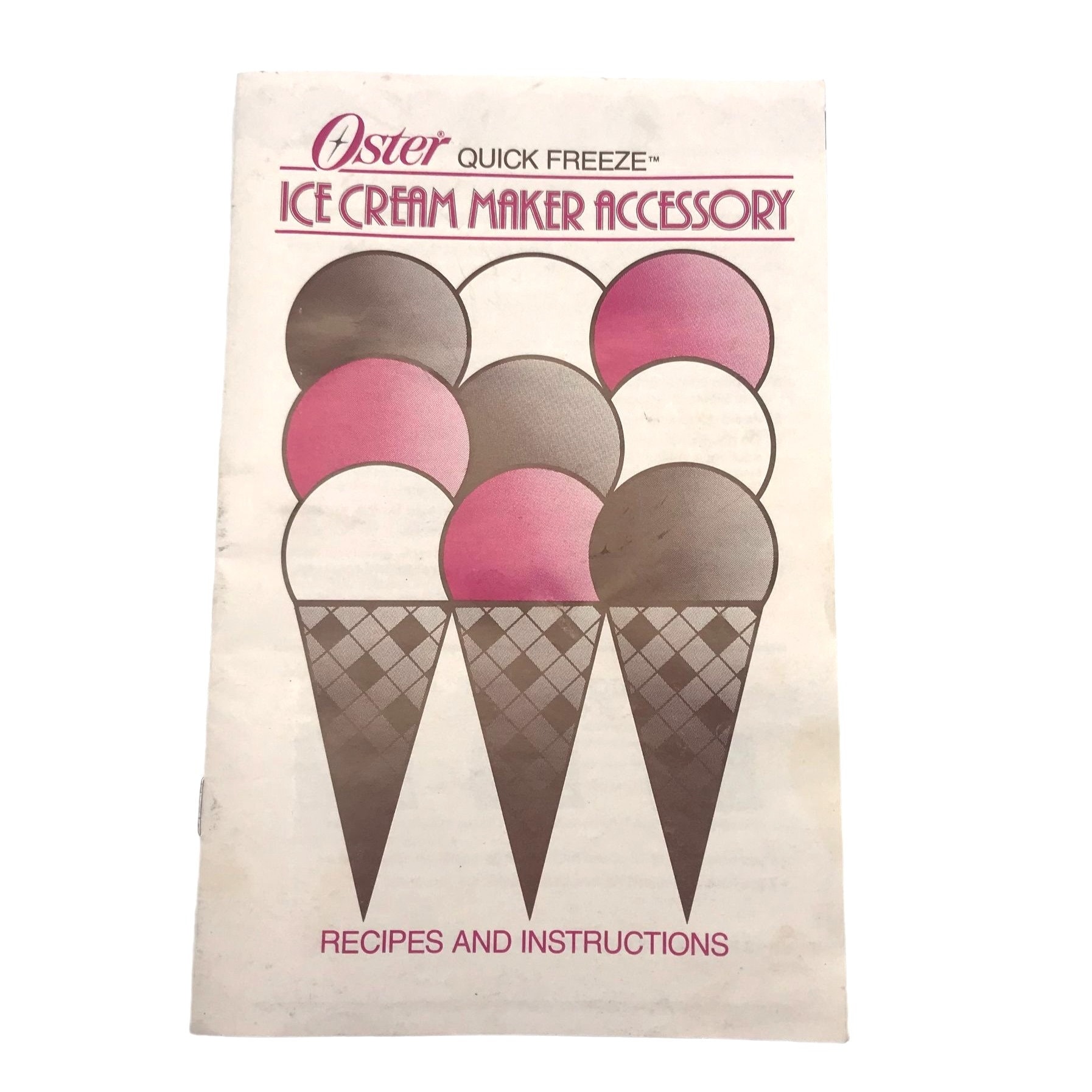 Oster Ice Cream Etsy