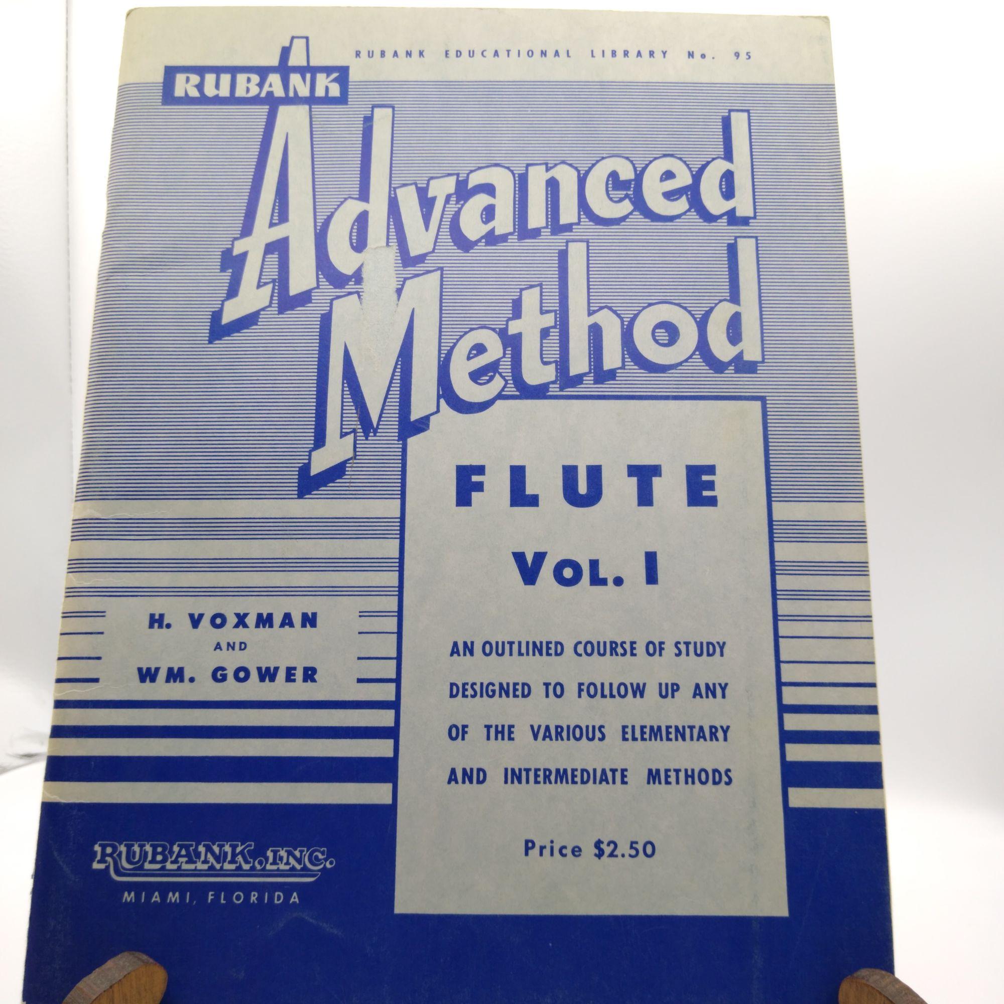 Vintage Sheet Music Rubank Advanced Method for Flute Vol 1, No 95 1939 ...