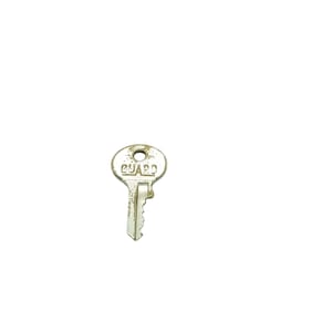 Vintage Guard Brass Padlock Key