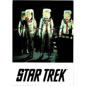 Vintage 1994 Star Trek Original Serie Postkarte Weltraum Antiquitäten Sammlerstück