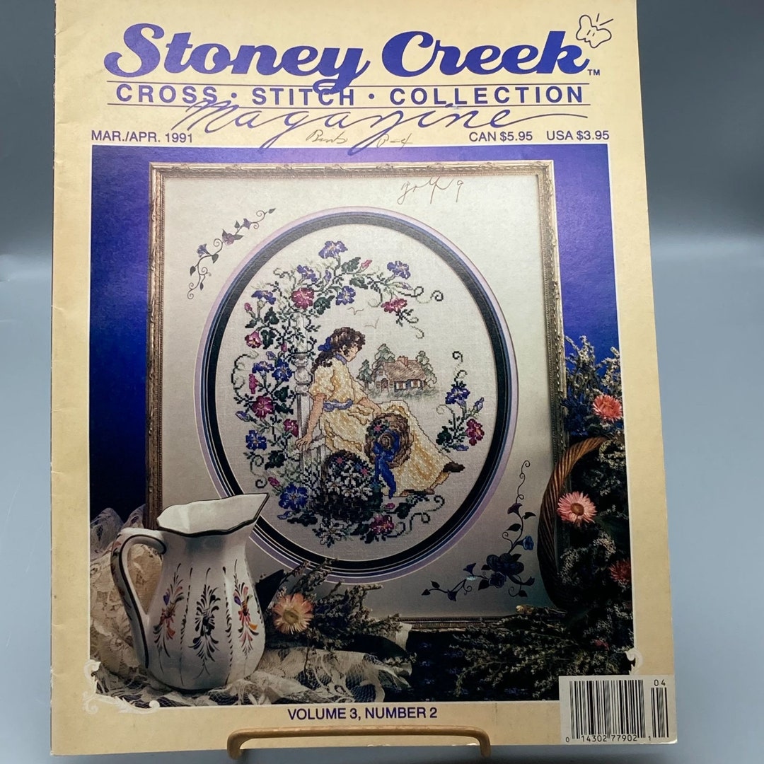 Vintage Craft Patterns, Stoney Creek Cross Stitch Collection Magazine