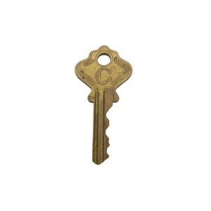 Vintage Curtis Cleveland Key Brass IN2 Made In USA