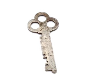 Antike Mosler Tresor Flat Key 11 T2210, Geldschließe, HAmilton Ohio