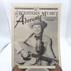 Western Music Advocate Magazine Fall 1999 Vintage Issue