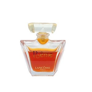 Vintage Poeme Lancome Paris Parfum Miniature Designer Fragrance Collectible for Women, Purse or Travel Size
