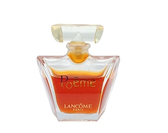 Vintage Poeme Lancome Paris Parfum Miniature Designer Fragrance