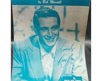 Vintage bladmuziekcollectie: "Tina Marie" van Bob Merrill