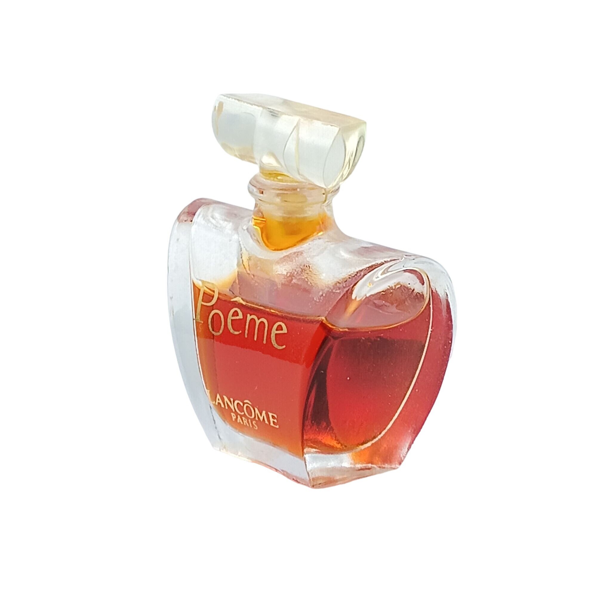 Vintage Poeme Lancome Paris Parfum Miniature Designer Fragrance