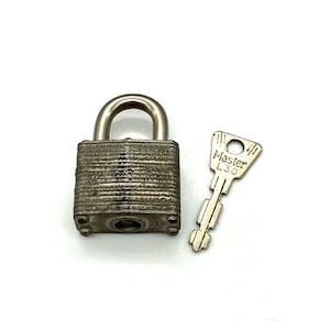 Vintage Master Lock L30 Padlock with Key