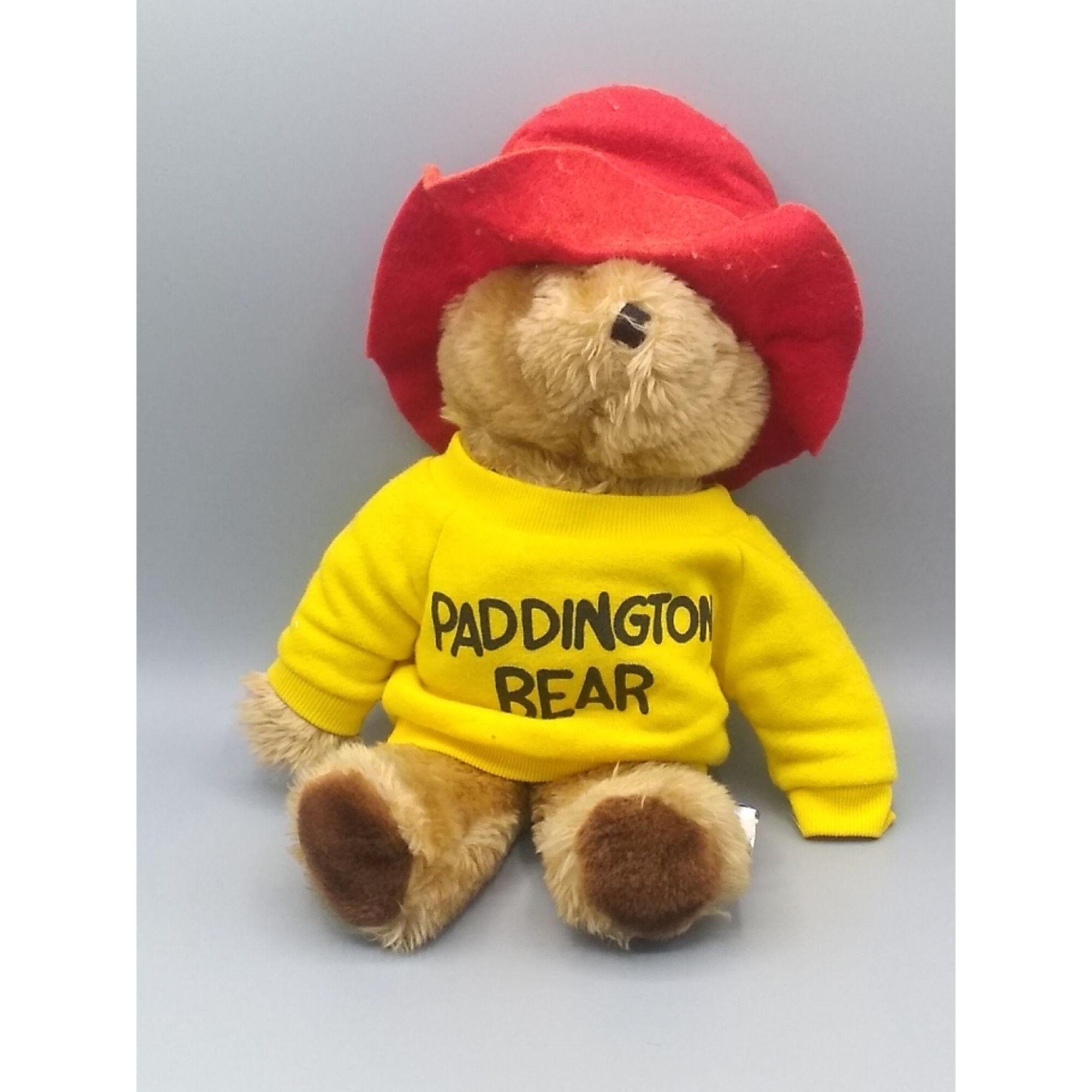 Grand ours en peluche Paddington classique câlin de 30 cm