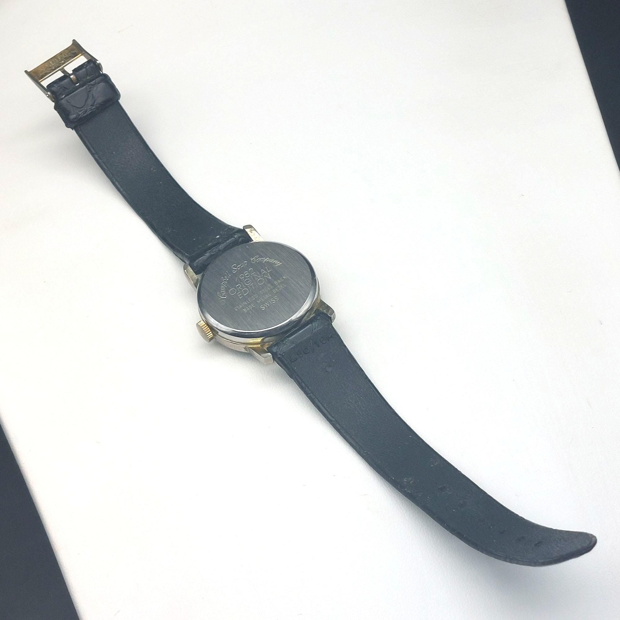 Vintage 1982 Campbell Soup Girl Watch by Criterion Swiss Made Mechanical Wind-Up Vintage 1982 Campbell Soup Girl Watch by Criterion Swiss  main image 2