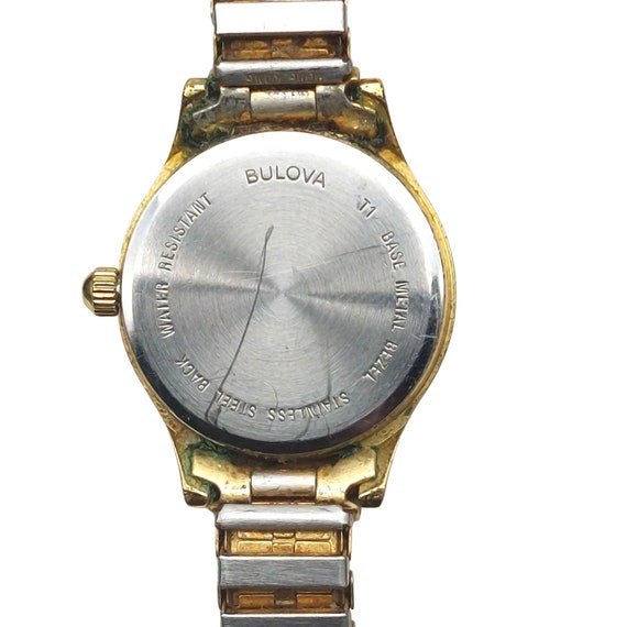 Vintage Caravelle by Bulova Quartz Watch Women Go… - image 8